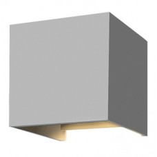 Φωτιστικό Επίτοιχο Απλίκα LED 10W 230V 800lm CCT Αλουμινίου Γκρι IP65 17-100689-10